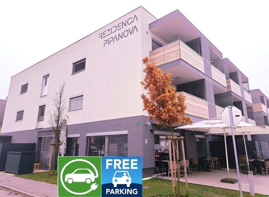 Stunning New Apartment With Free Parking Near City Centre Ljubljana Buitenkant foto